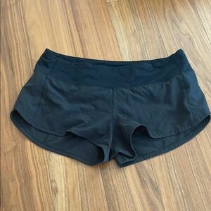 lululemon athletica Black Athletic Shorts Performance Fit